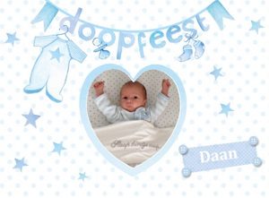 Doopsel kaartje Doopsel kaartje