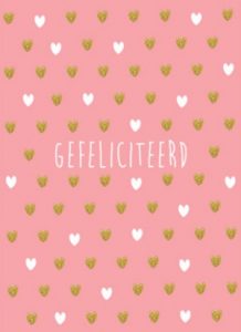 Felicitatiekaart Felicitatiekaart