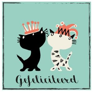 Gefeliciteerd kaart Gefeliciteerd kaart