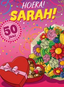 Sarah kaartje Sarah kaartje