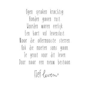 Teksten afscheid Teksten afscheid
