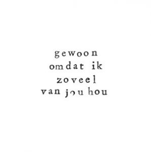 Teksten liefde Teksten liefde