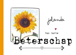 Van harte beterschap Van harte beterschap