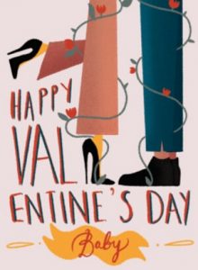 Kaart Valentijnsdag Kaart Valentijnsdag