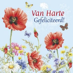 Van harte gefeliciteerd Van harte gefeliciteerd
